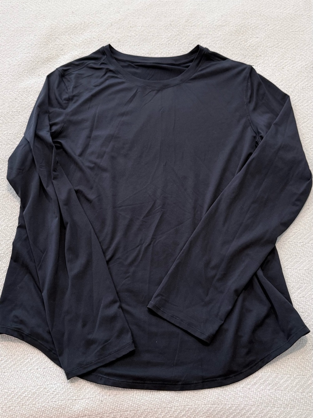 Amazon Women's Long-Sleeve Crewneck Sun Shirt - Black